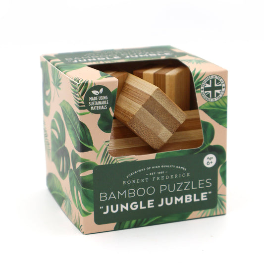 Jungle Jumble Bamboo Puzzle - Can You Take It Apart And Rebuild?