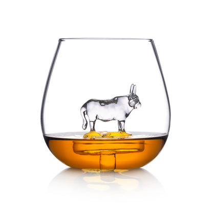 Bar Bespoke Highland Cow in a Glass