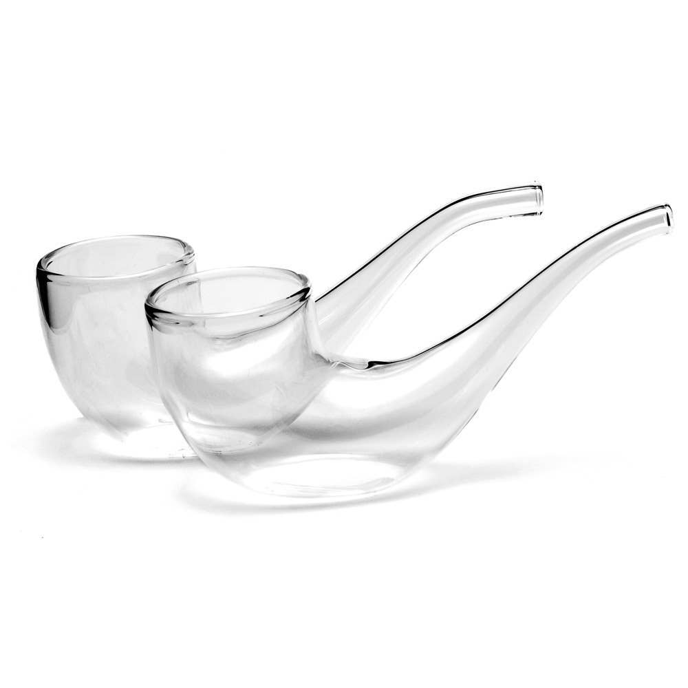 Bar Bespoke Pipe Sipping Glasses 2 Pack