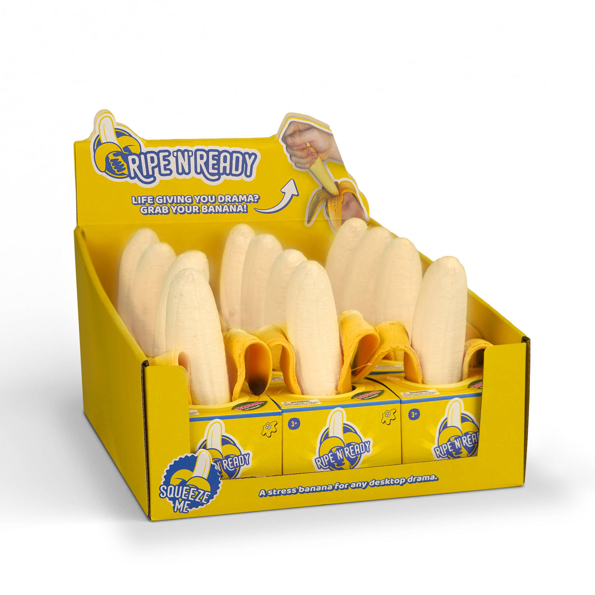 Ripe 'N Ready Stress Banana | Stress Relief Fidget Toy