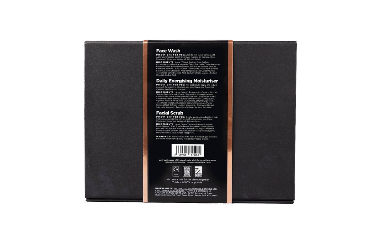 Face Gift Set Box (Moisturiser, Facial Scrub, Face Wash)