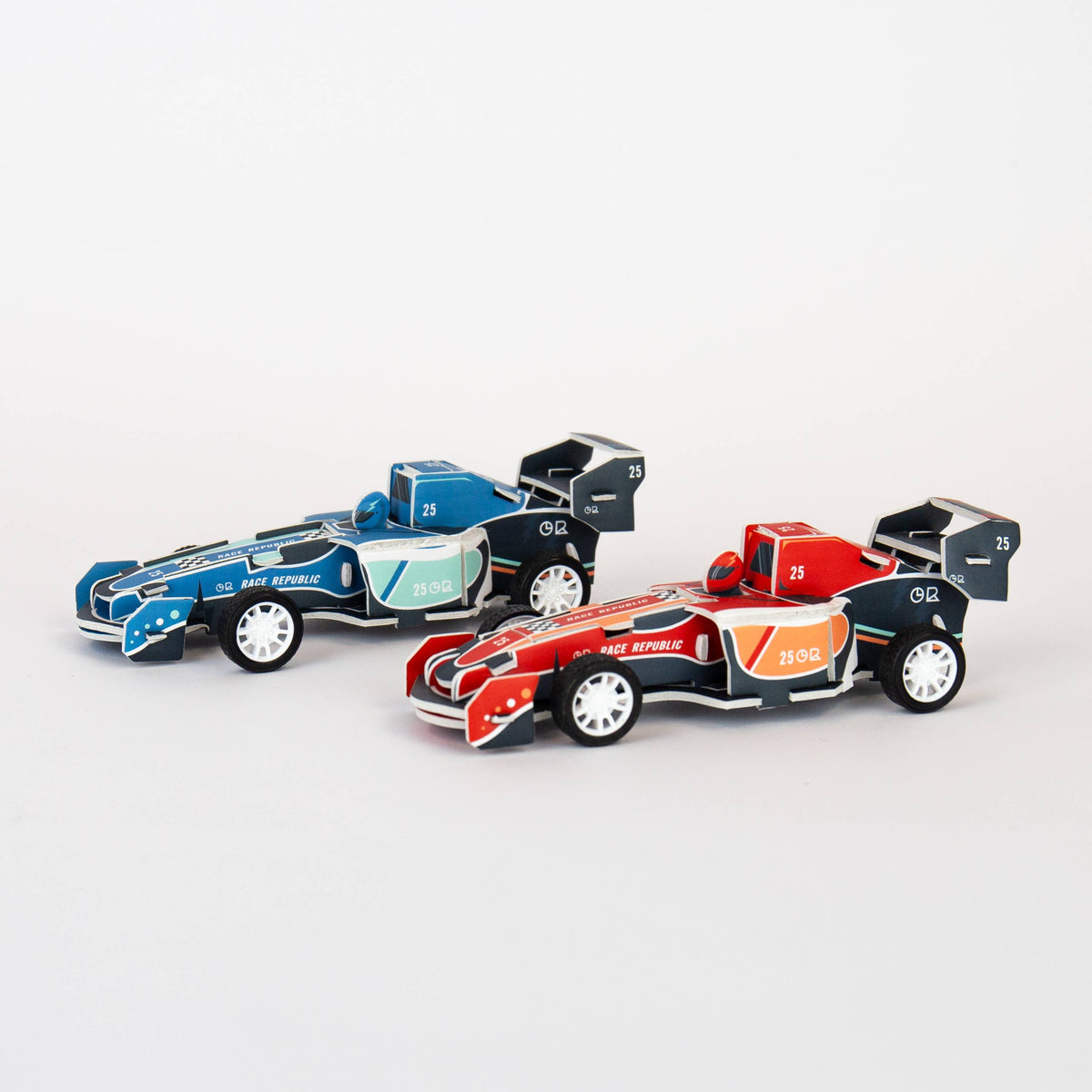 Build Your Own Wind Up Race Cars