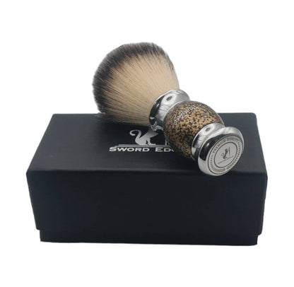 Vegan, and Eco-Friendly Premium Sword Edge Shaving Brush