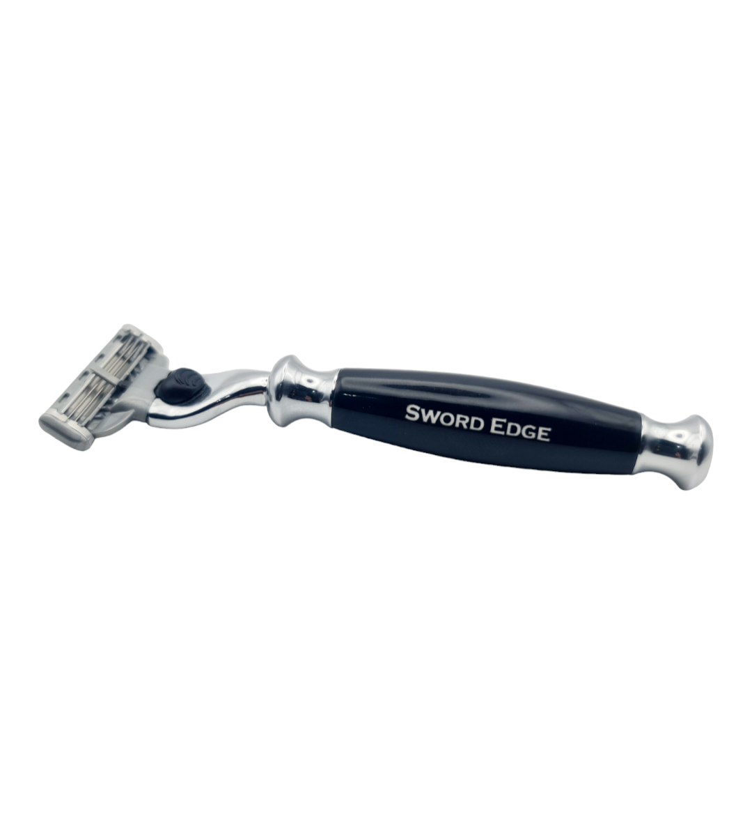 Sword Edge Premium Mach 3 compatible shaving set "Benson"