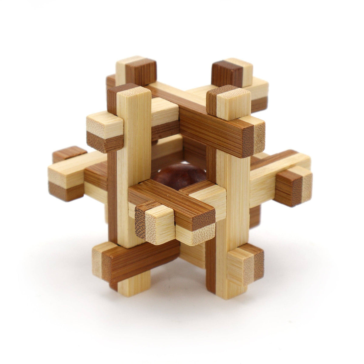 The Cage Bamboo Puzzle - Can You Take It Apart And Rebuild?
