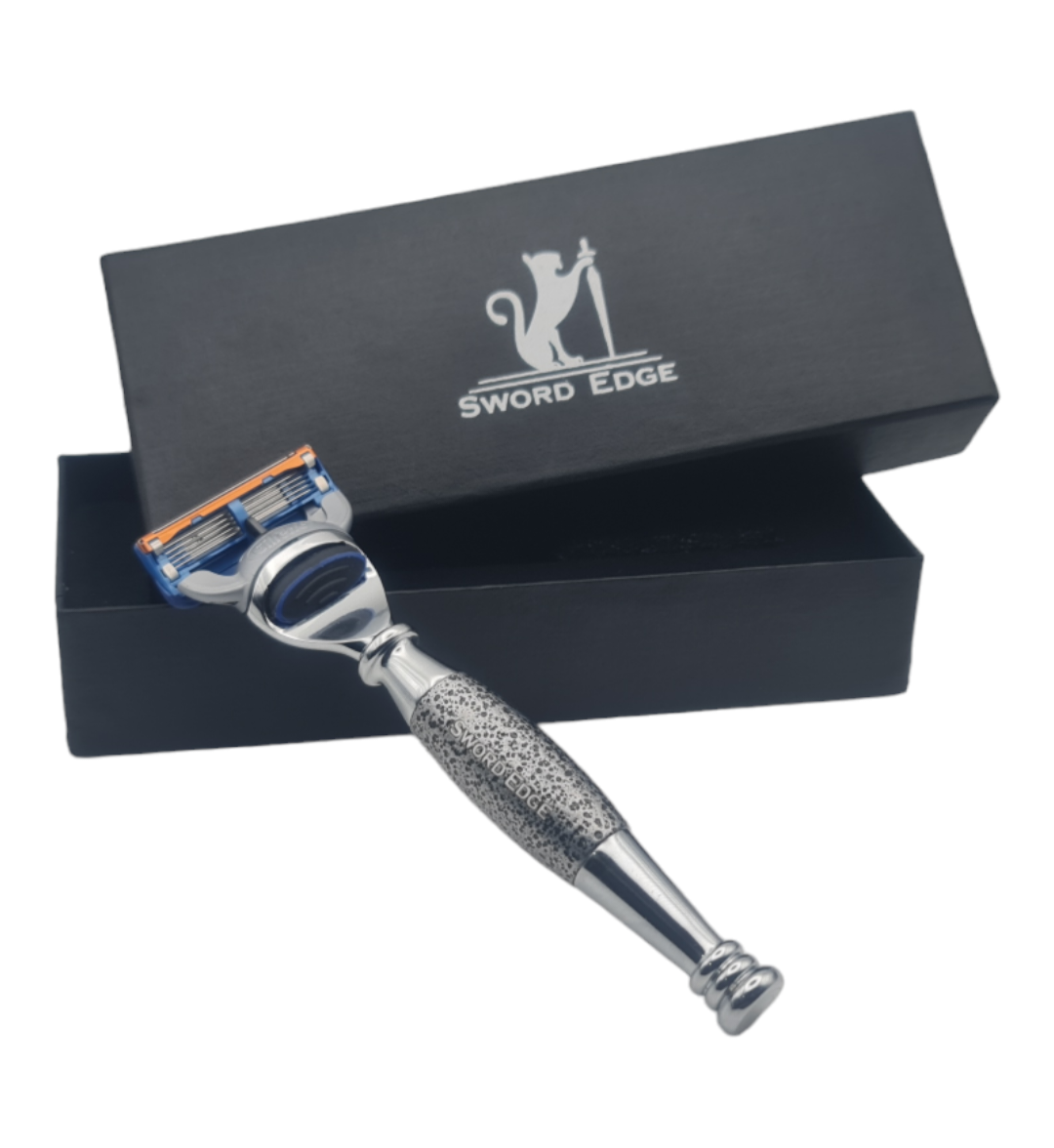 Sword Edge Fusion 5 compatible shaving razor-Model "Skansin"