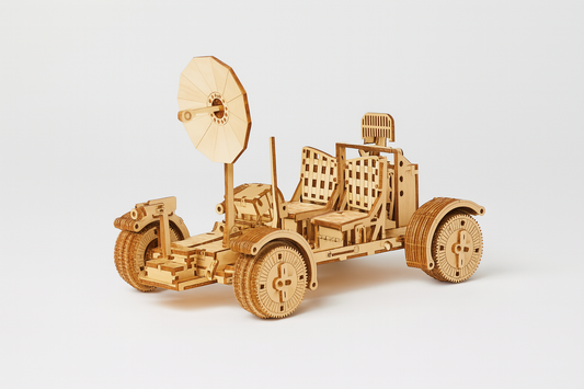 DIY Model wooden kit Lunar car