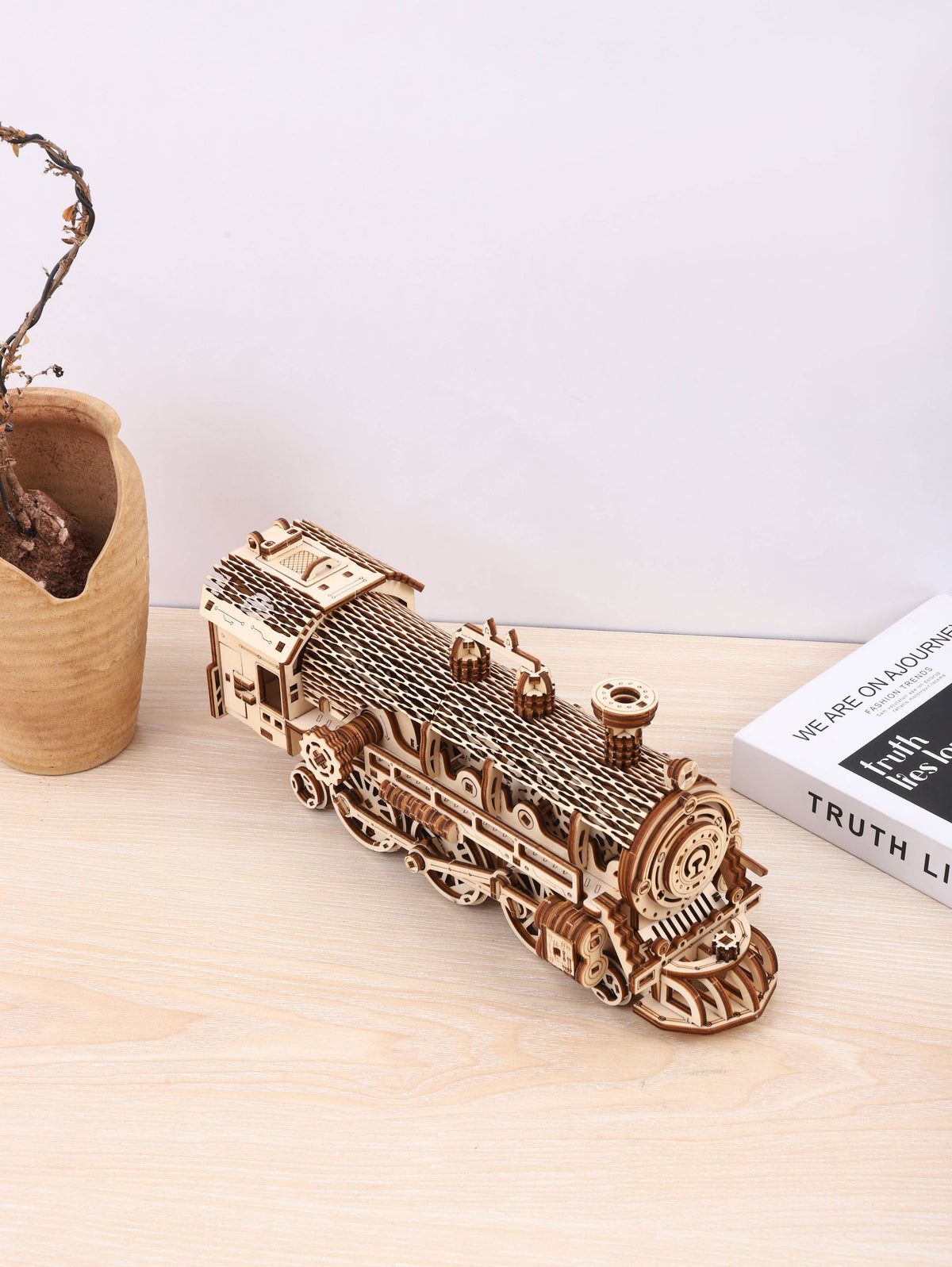 DIY Model wooden kit train