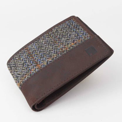 Brown Harris Tweed Wallet