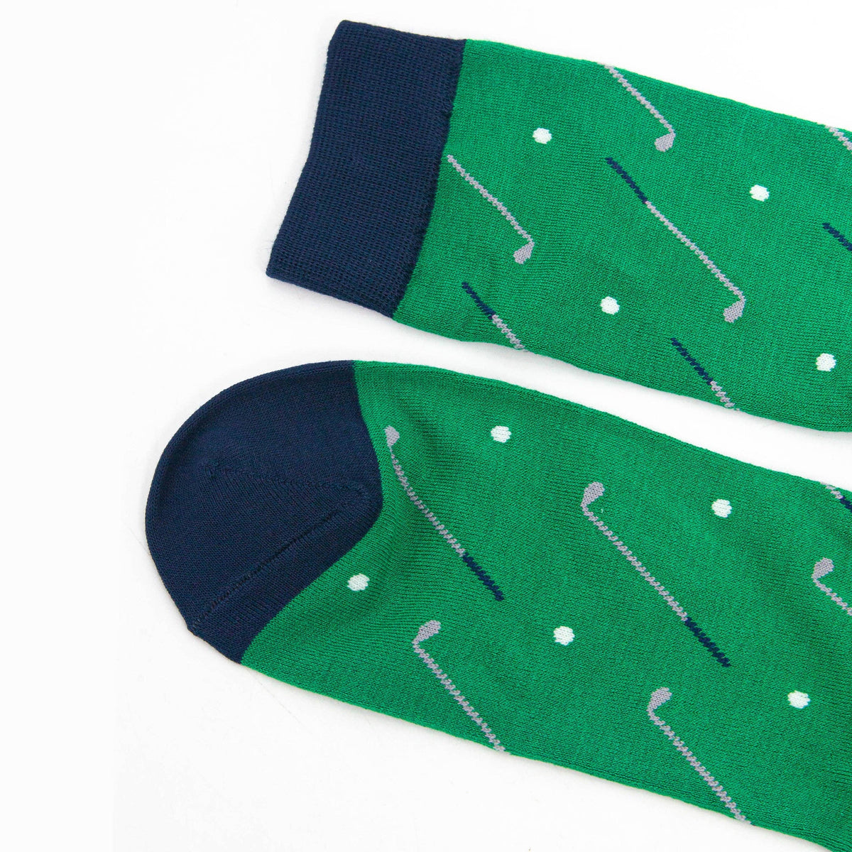 Golf Club Bamboo Socks in Green
