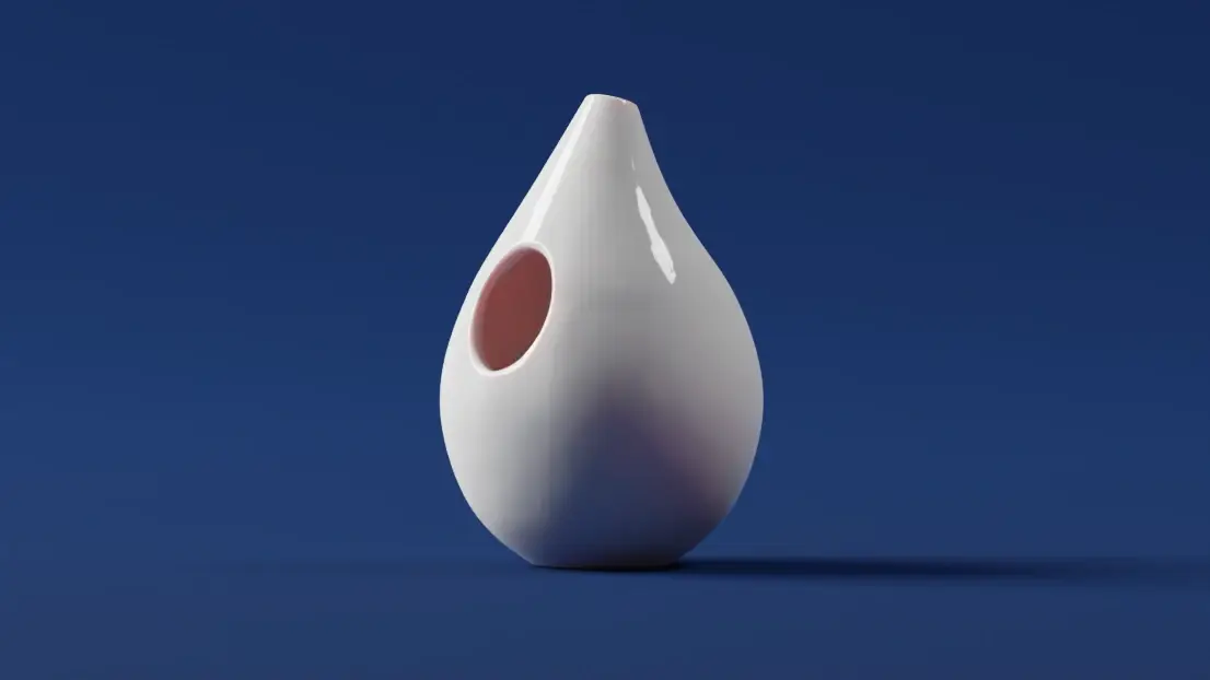 Ooshky Whisky Water Jug - White Ceramic