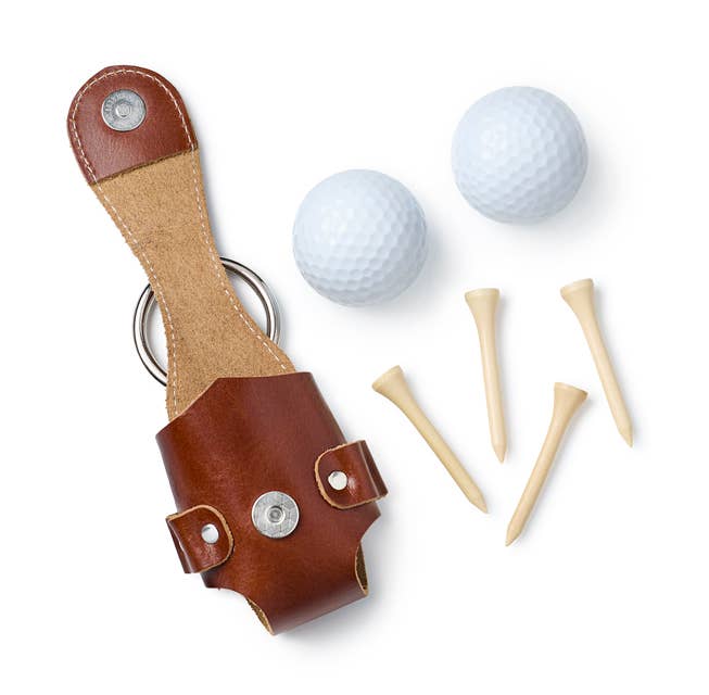 Golf Balls And Tees Caddy Case