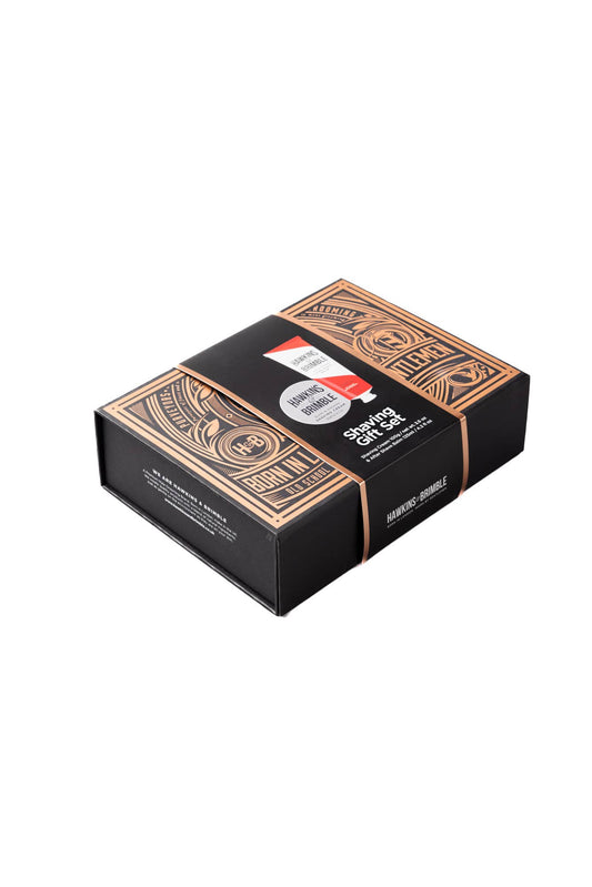 Shaving Gift Set Box (Shaving Cream + Aftershave Balm)