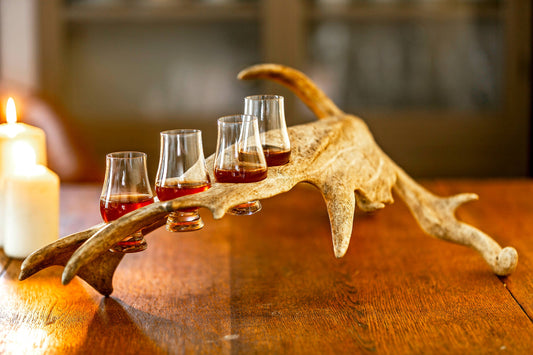 Fallow Antler Whisky Flight — 4 Glencairn Glass Gift